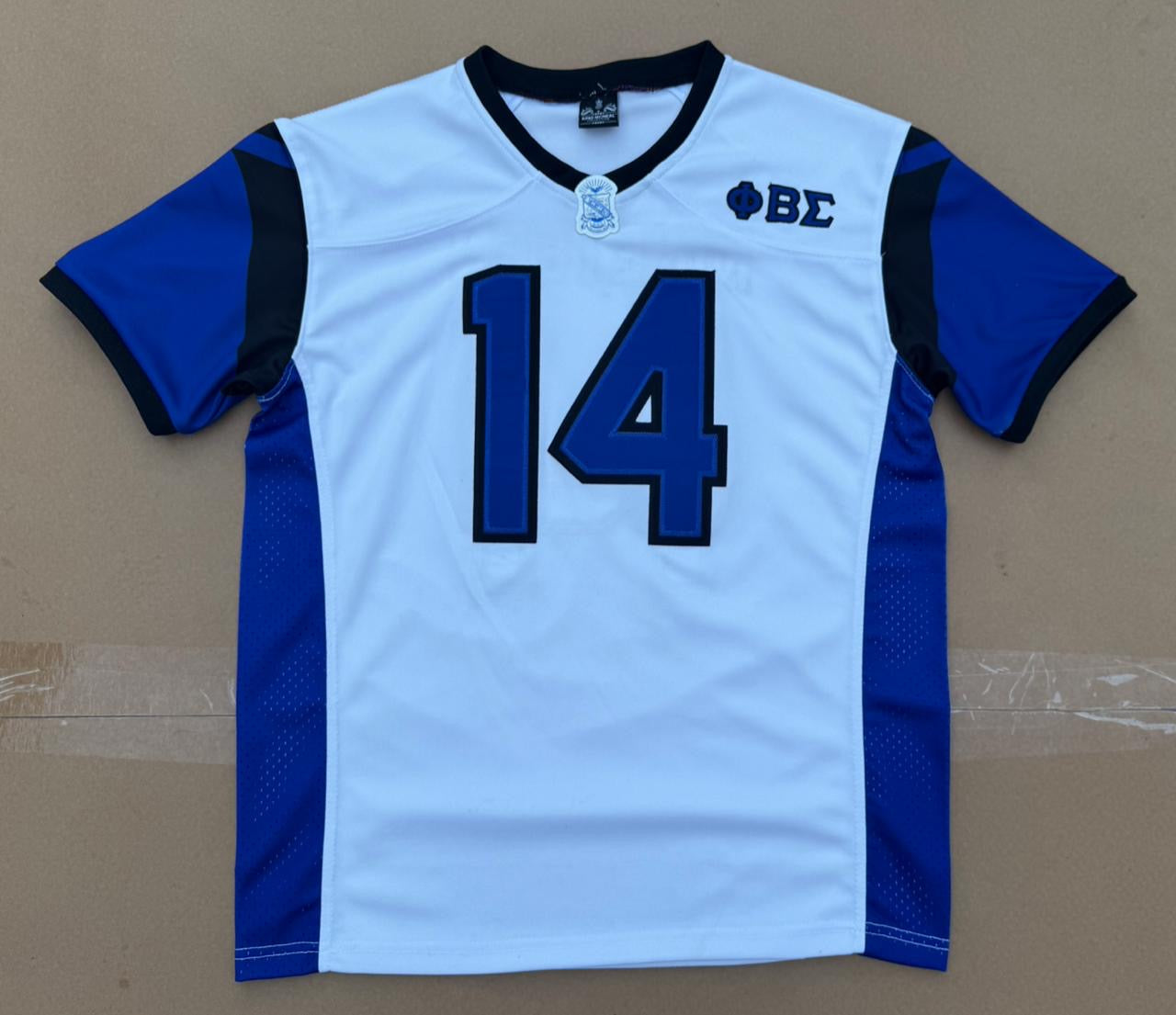 Sigma White Football Jersey