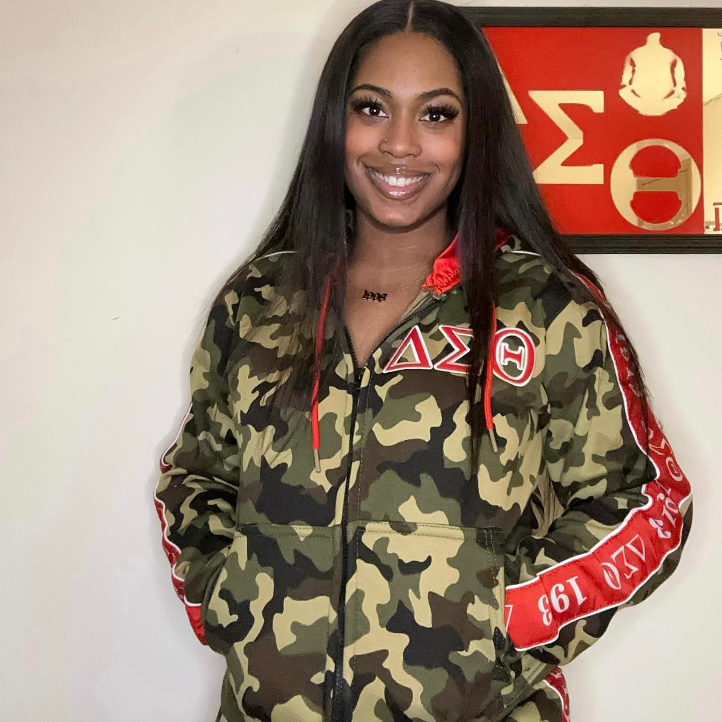 Delta Camo Tapered Jacket (Unisex Size)
