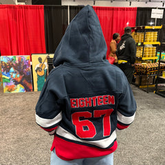 Howard University Blue Hockey Hoodie