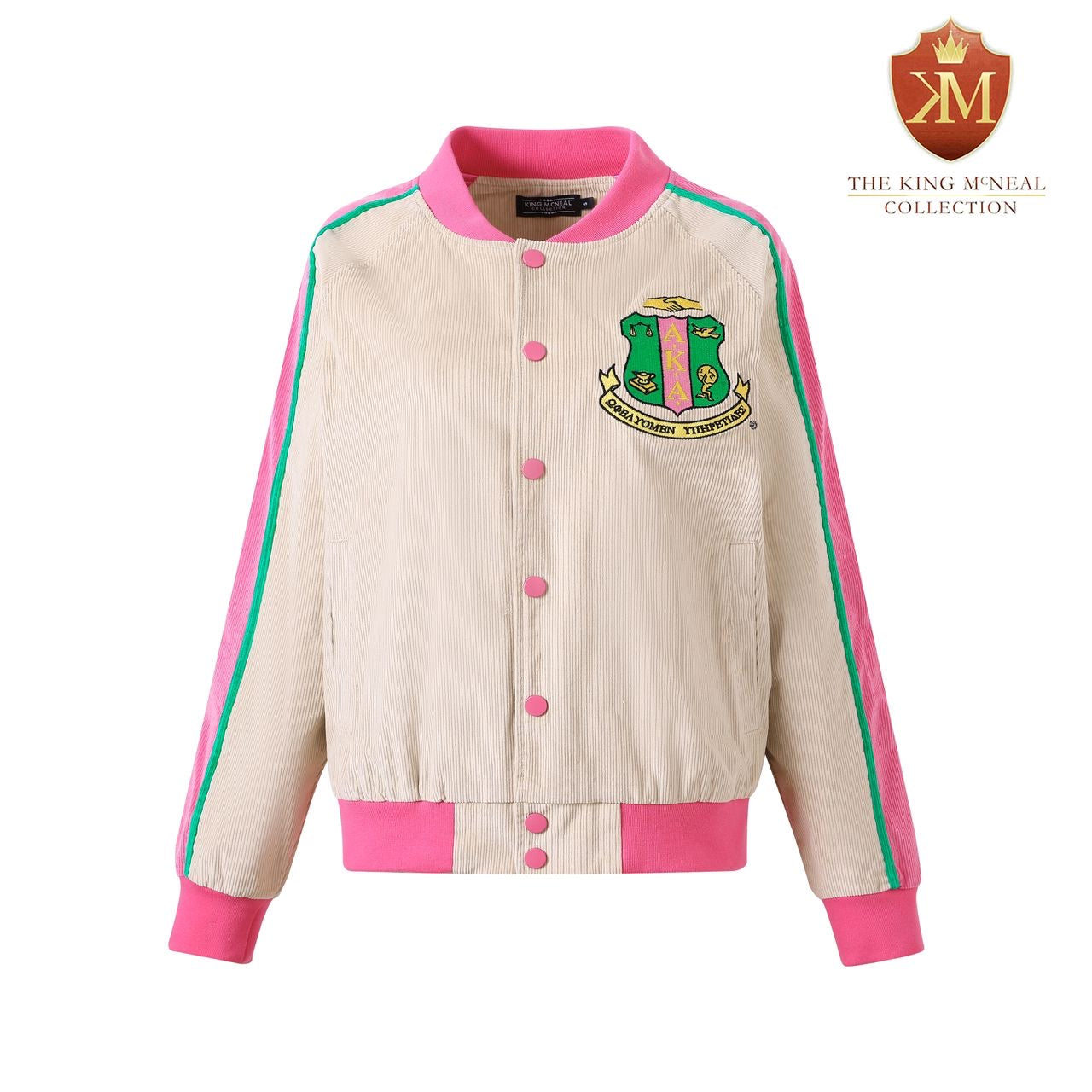 AKA Cream Corduroy Jacket Read Description