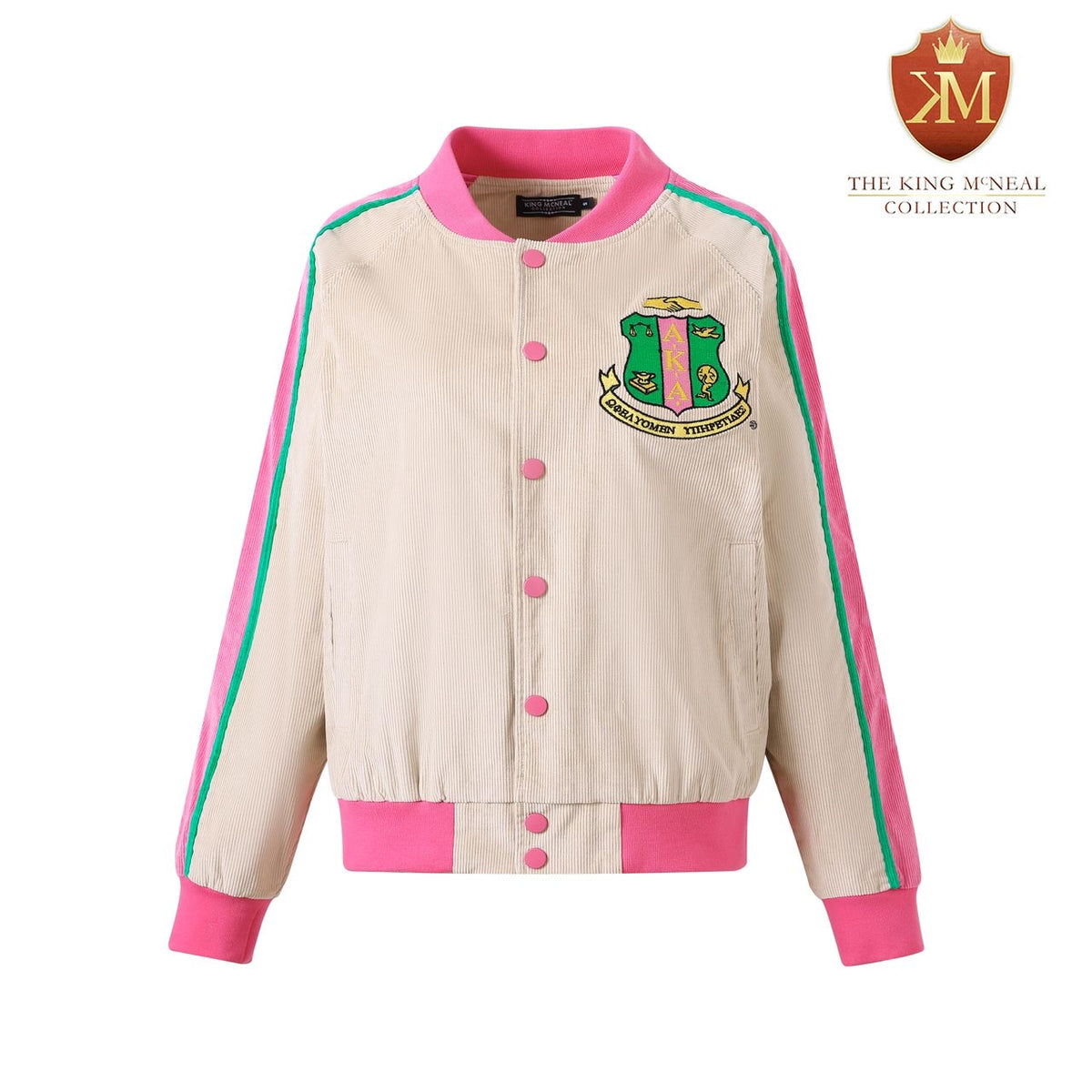 AKA Cream Corduroy Jacket Read Description