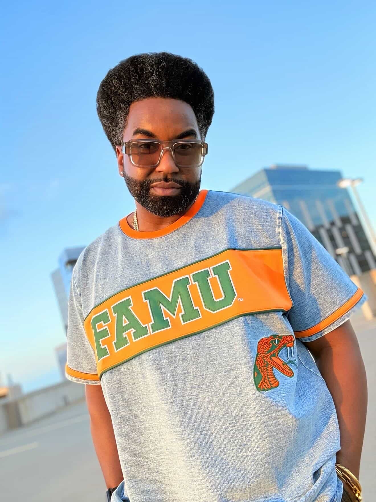 FAMU Denim Premium Jersey Shirt
