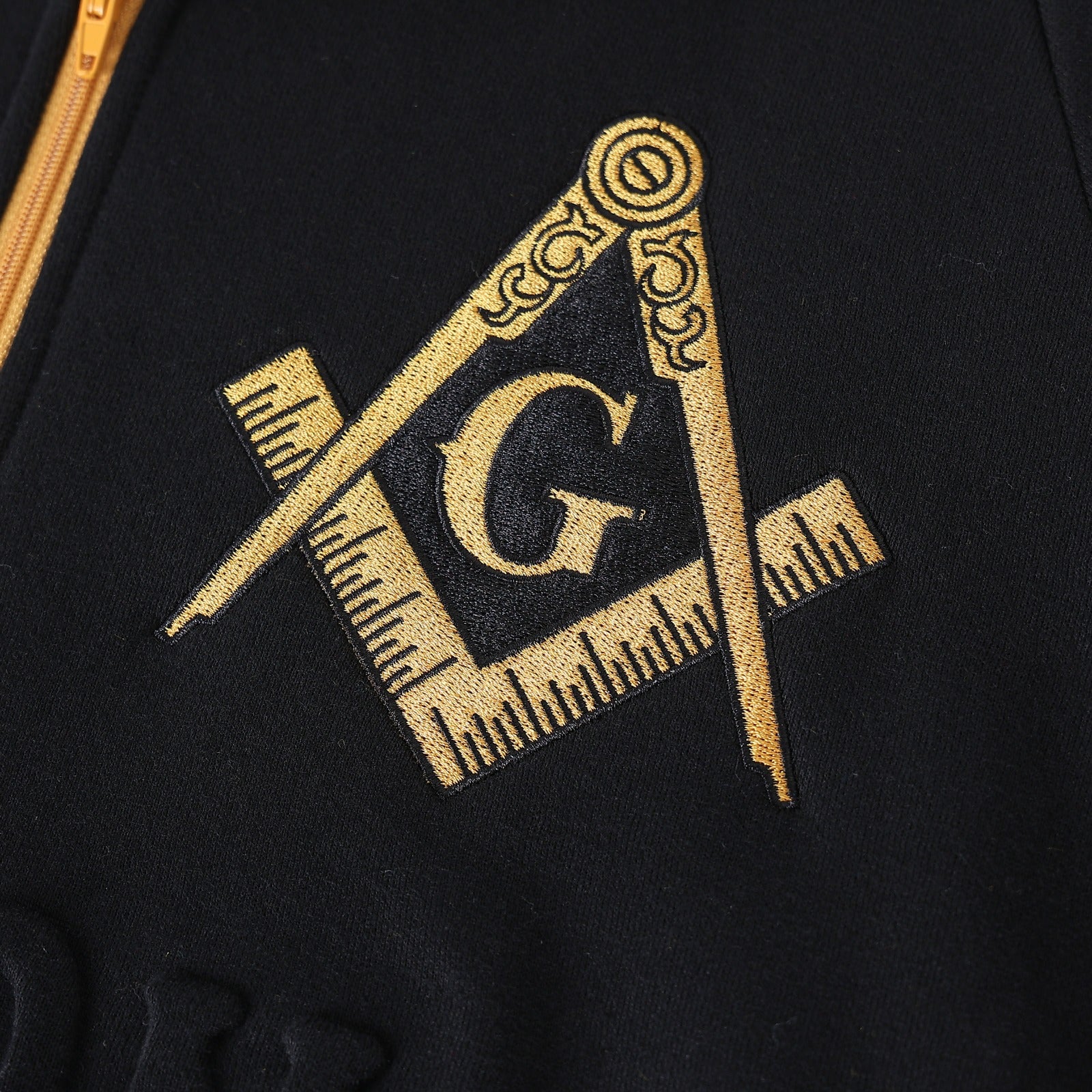 Mason Black Quarter Zip Sweatshirt