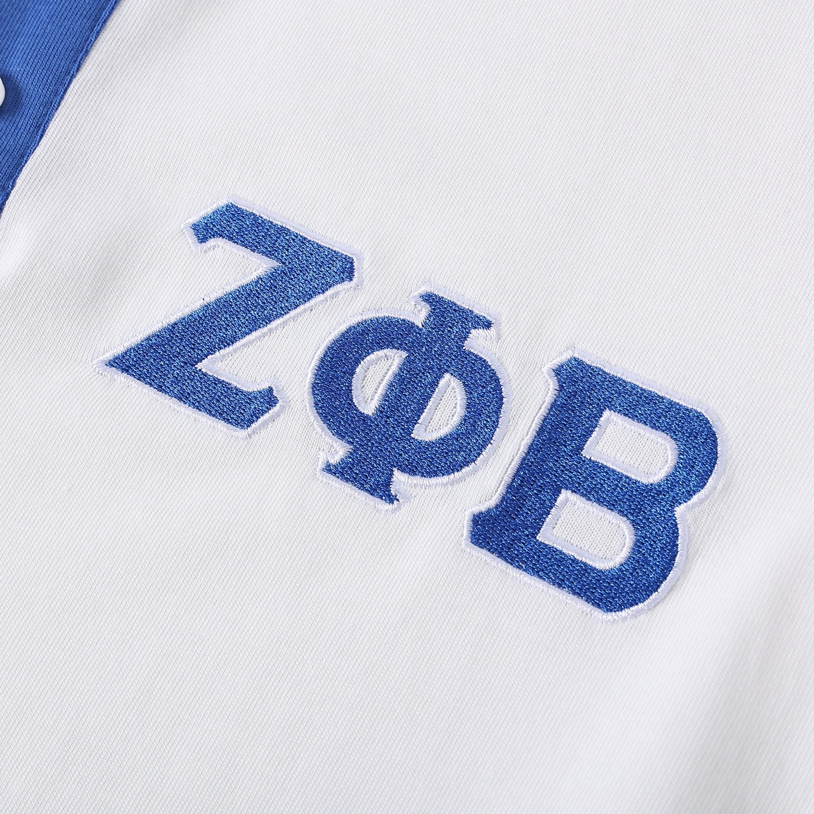 Zeta White Premium Henley Shirt