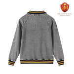Alpha Denim Quarter Zip Sweatshirt