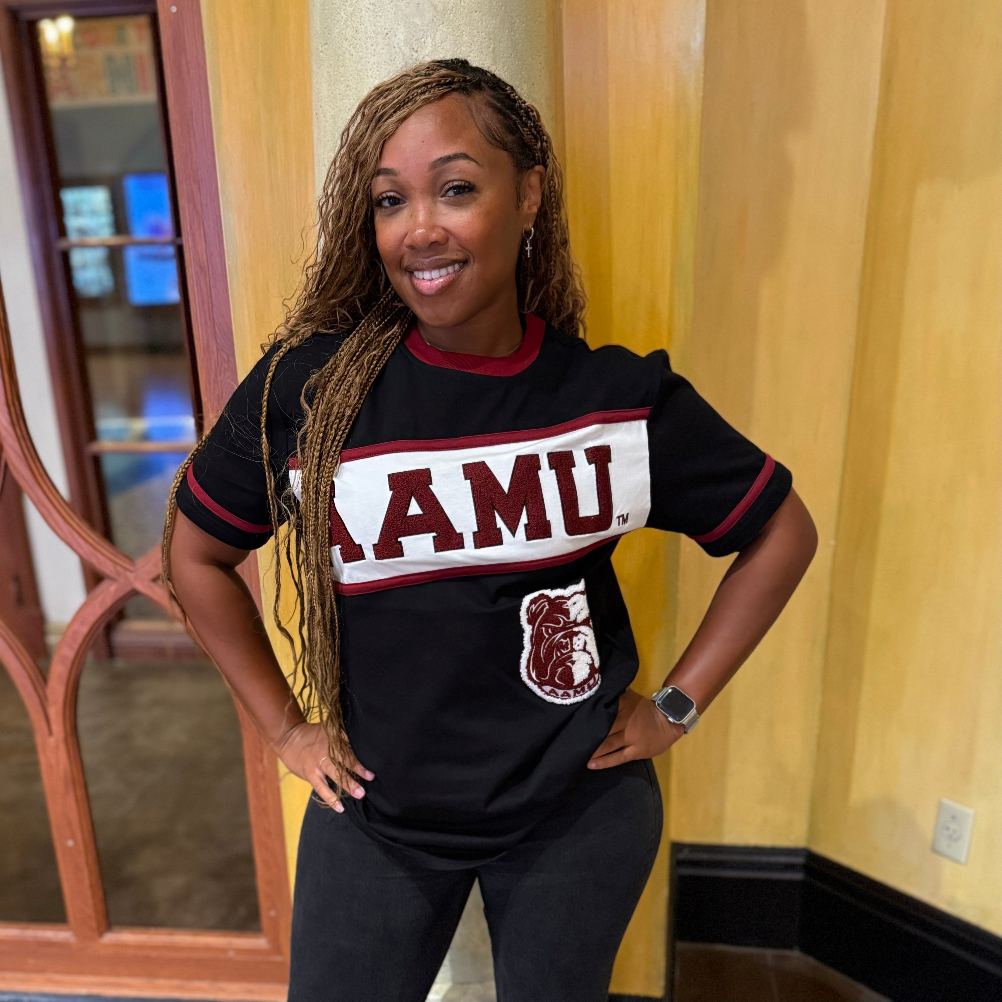 Alabama A&M Black Jersey Shirt