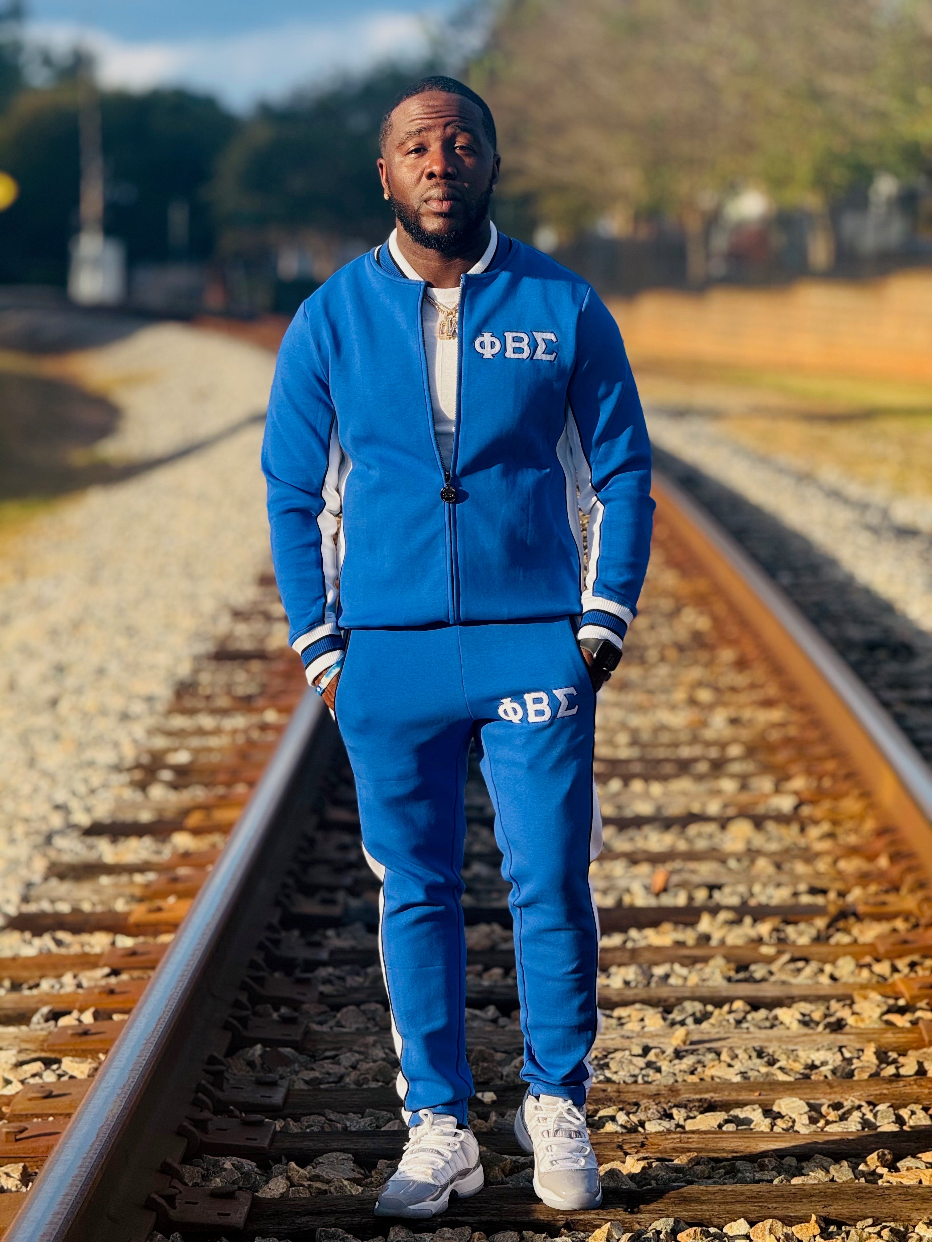 Sigma Blue Air Tech Fleece Warm Up Jacket