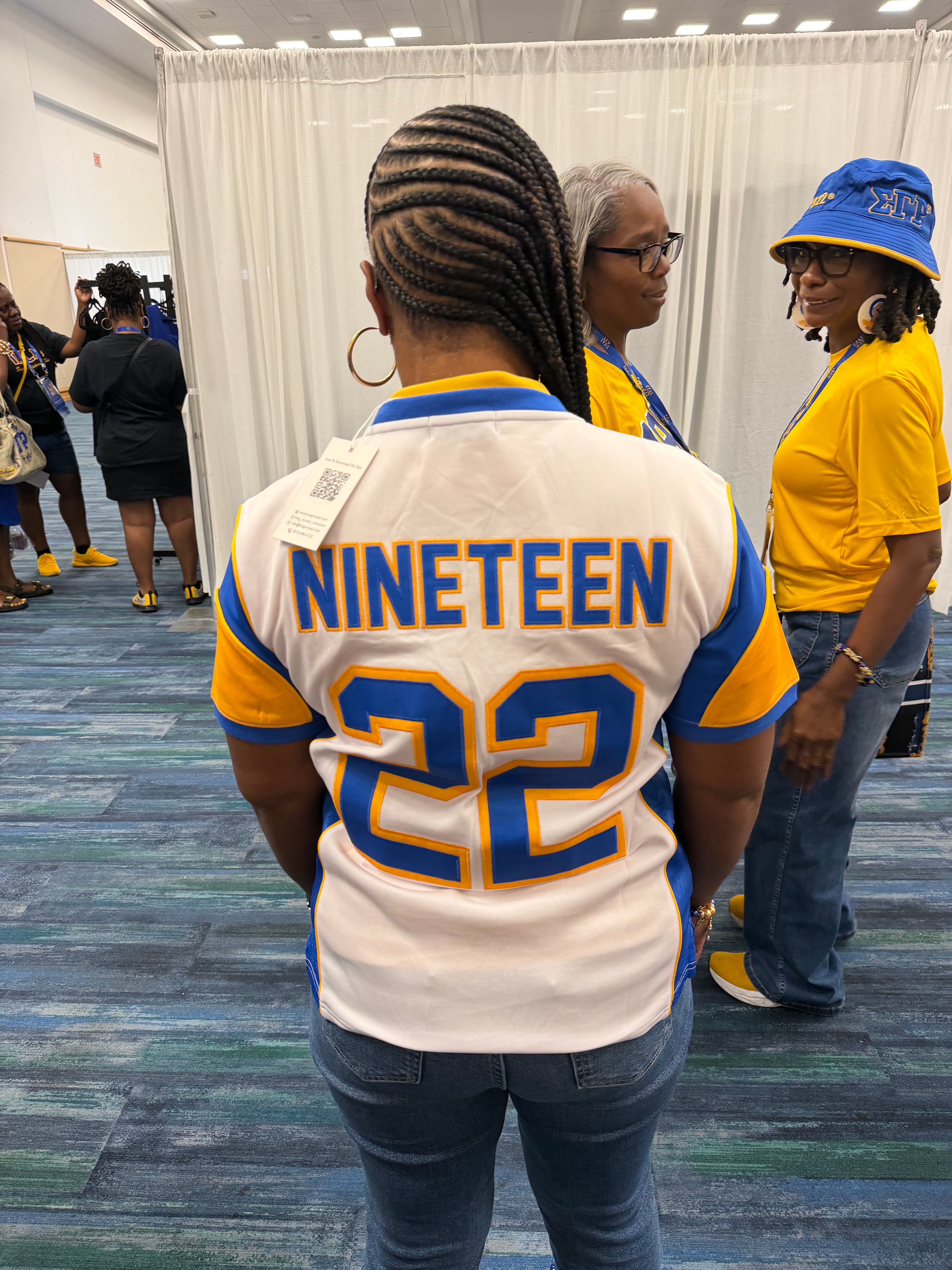 SGRho White Football Jersey