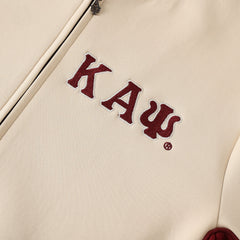 Kappa Cream Air Tech Fleece Warm Up Jacket