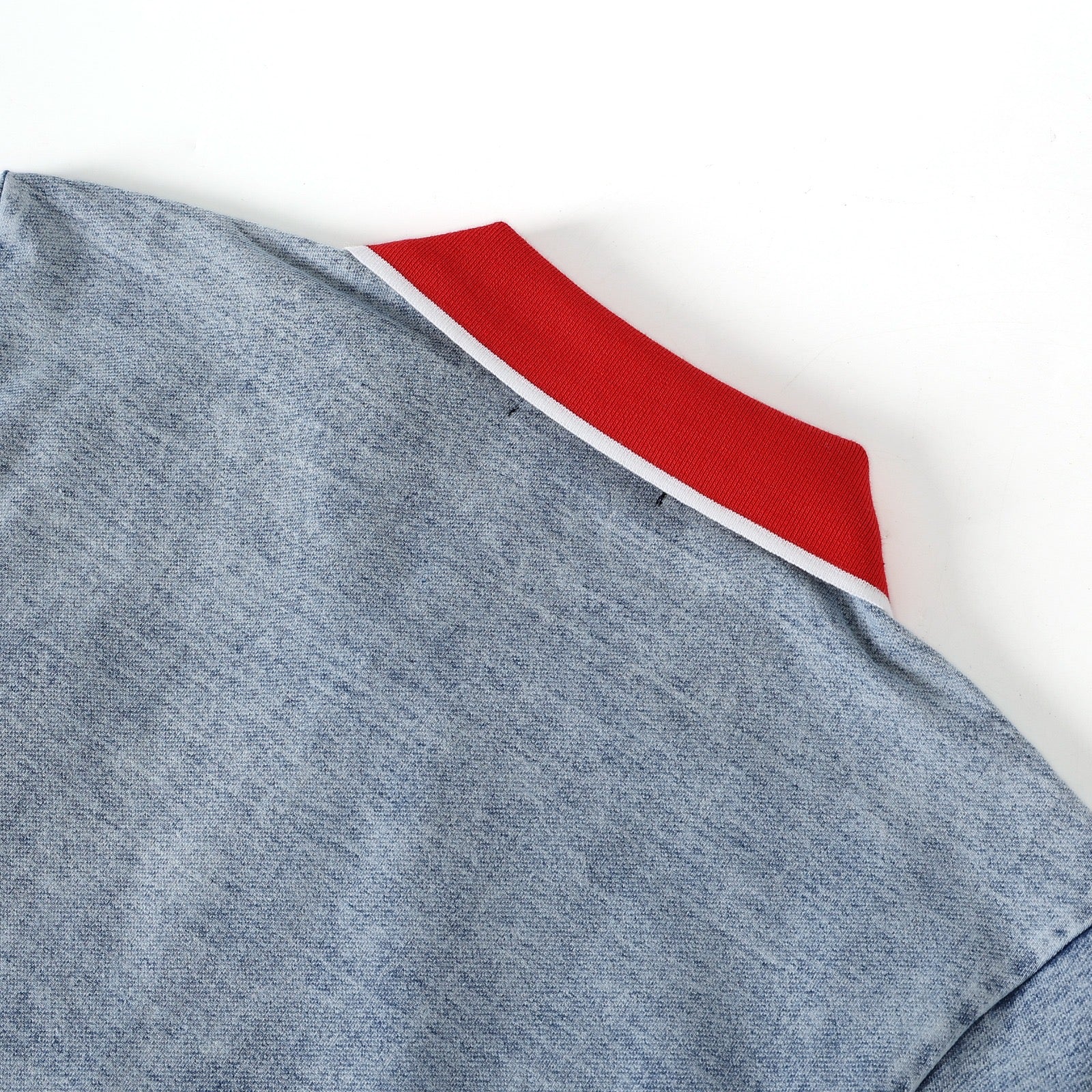 Delta Denim Embossed Polo Shirt