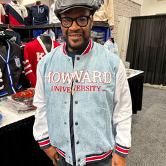 Howard University Denim Bomber