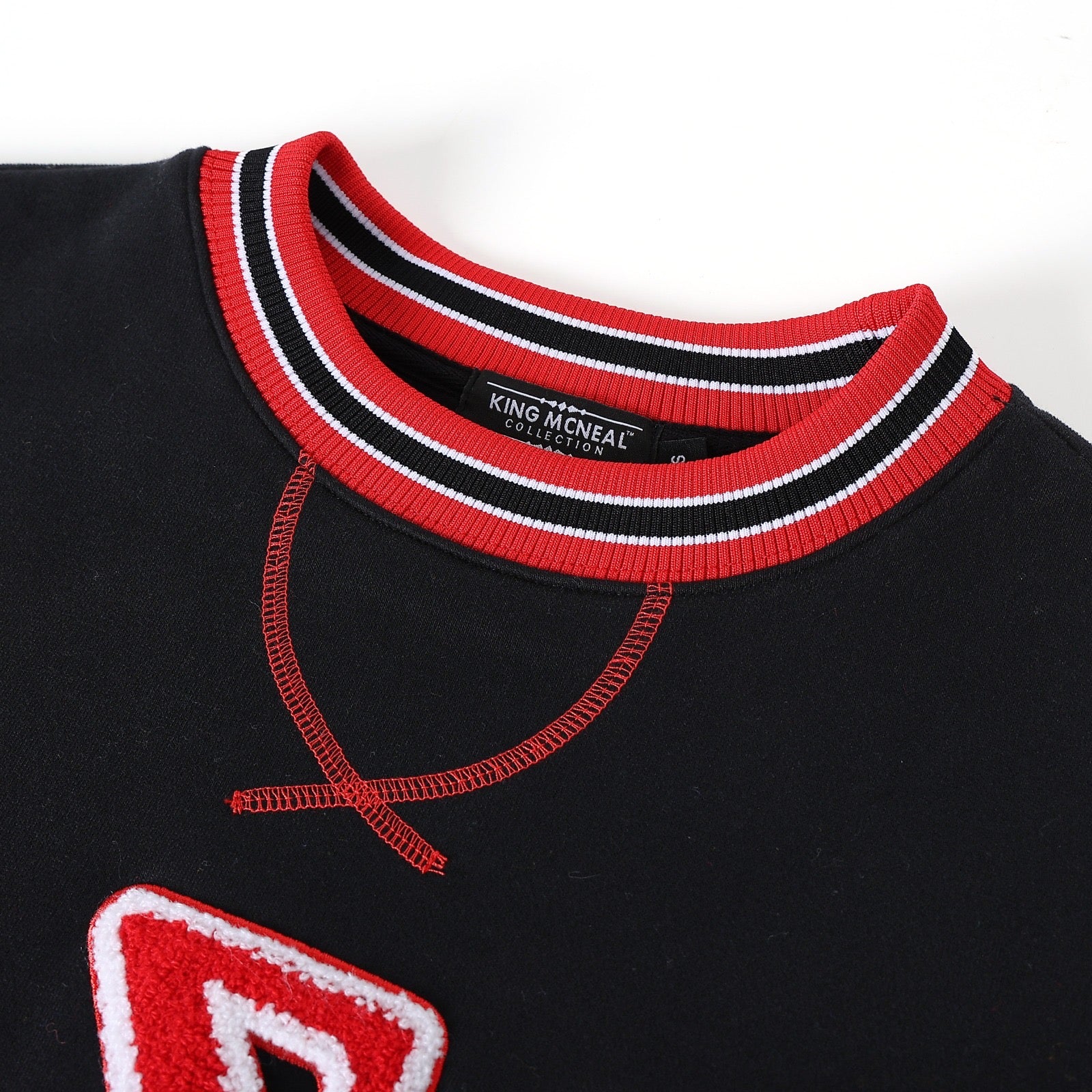 Delta Sigma Theta Black Chenille Crewneck
