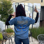 SGRho Denim Baseball Jersey