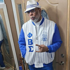 Sigma Pinstripe Tech Track Jacket