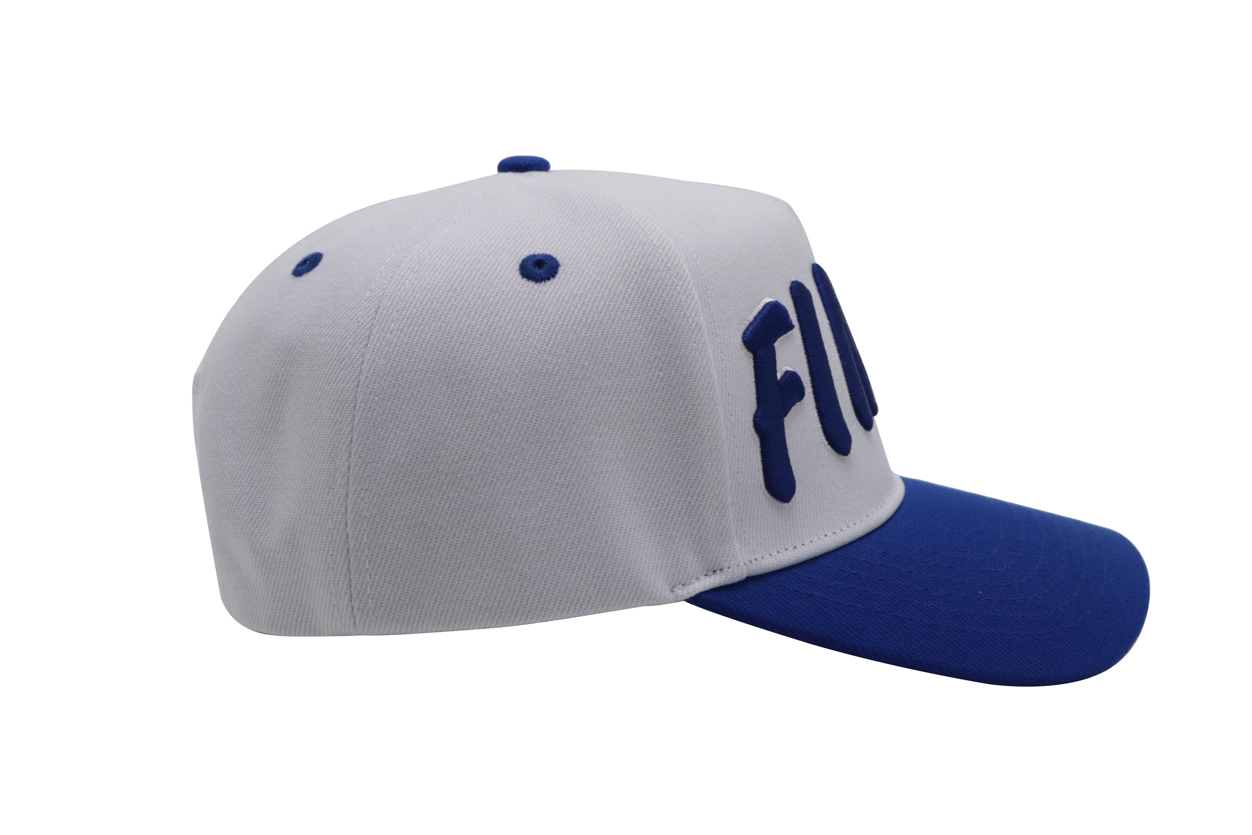 Zeta Finer White Snapback Hat