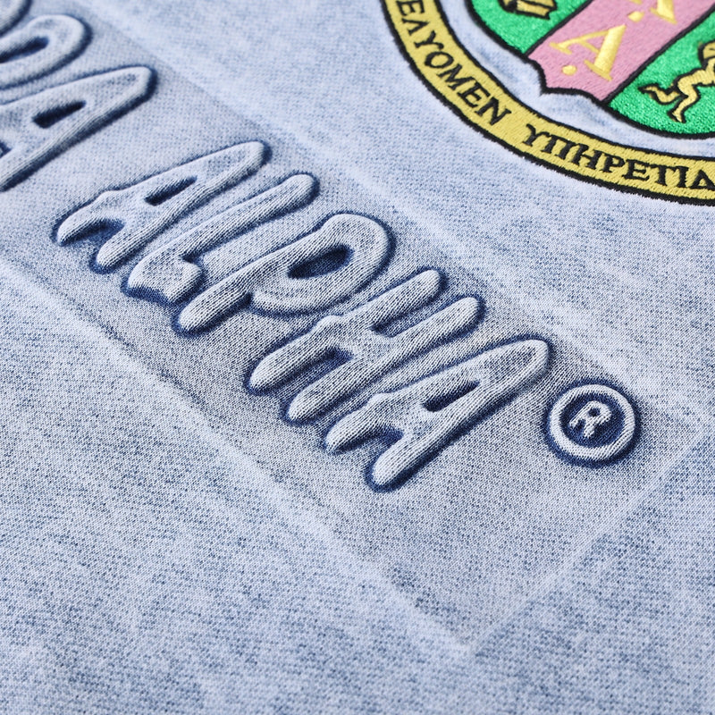 AKA Denim Quarter Zip Sweatshirt Unisex