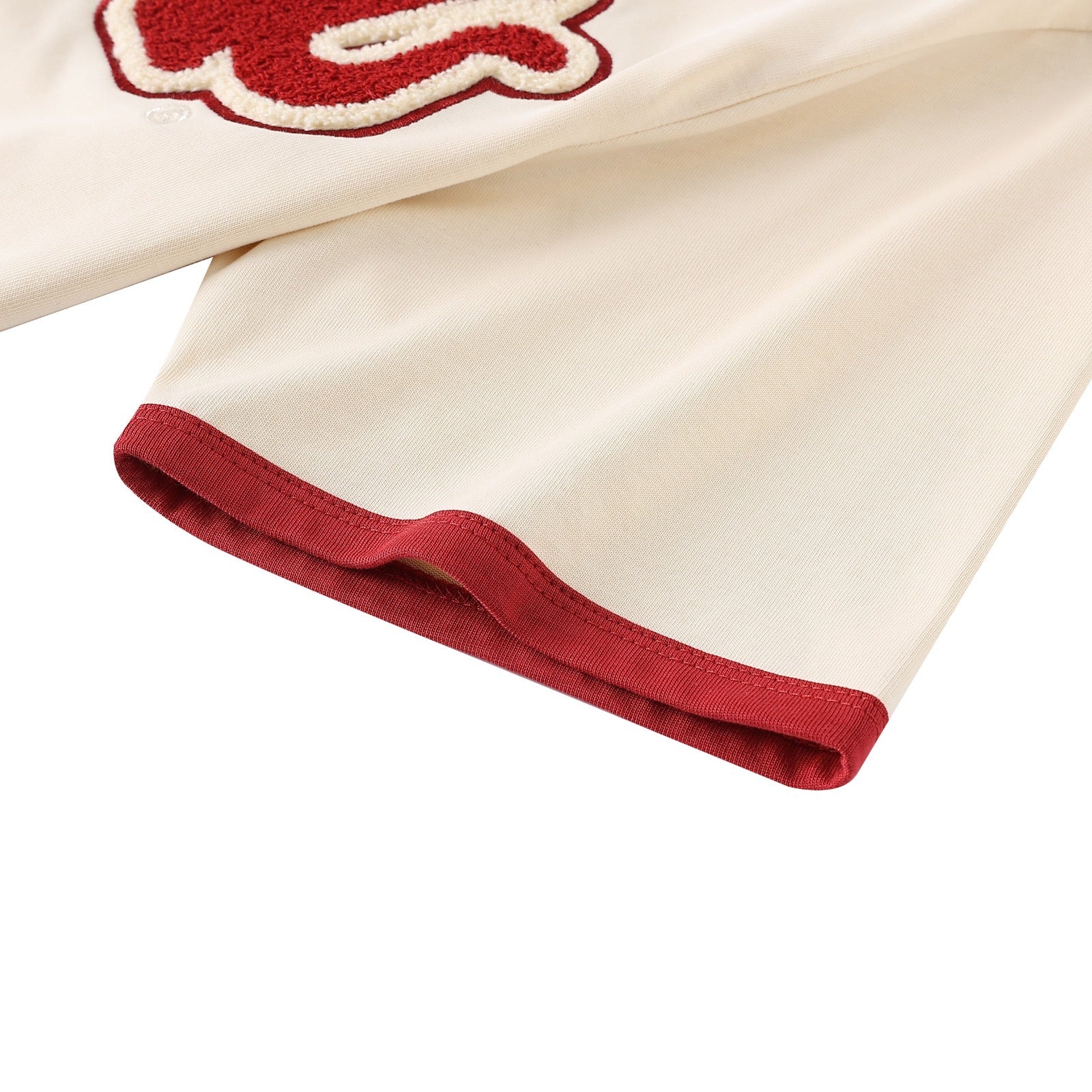 Kappa Kream Premium Chenille Letter Ringer T-Shirt