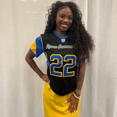 SGRho Black Football Jersey
