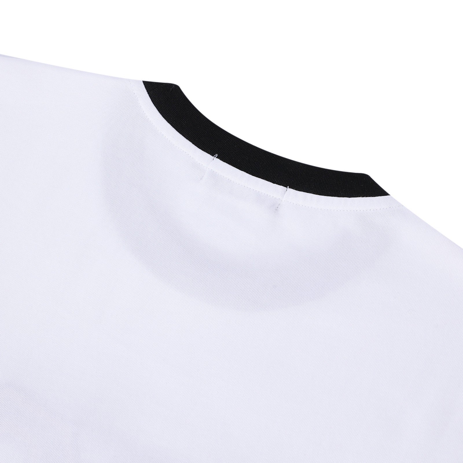 1906 White Premium Chenille Ringer Shirt