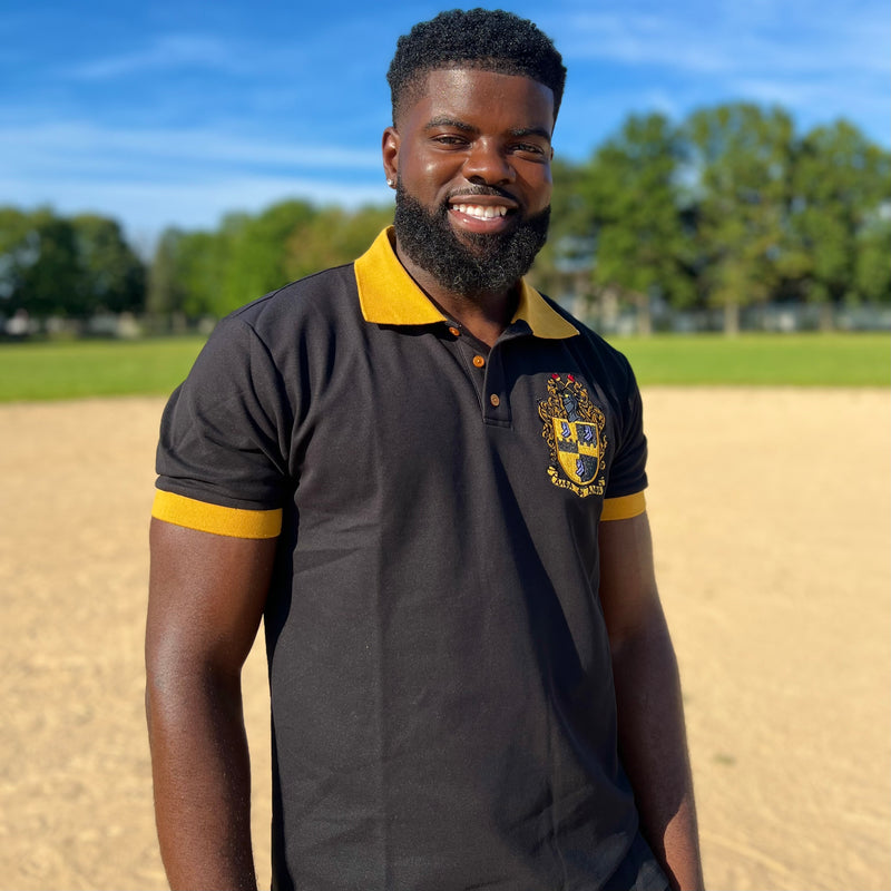 Alpha Black Premium Polo Shirt