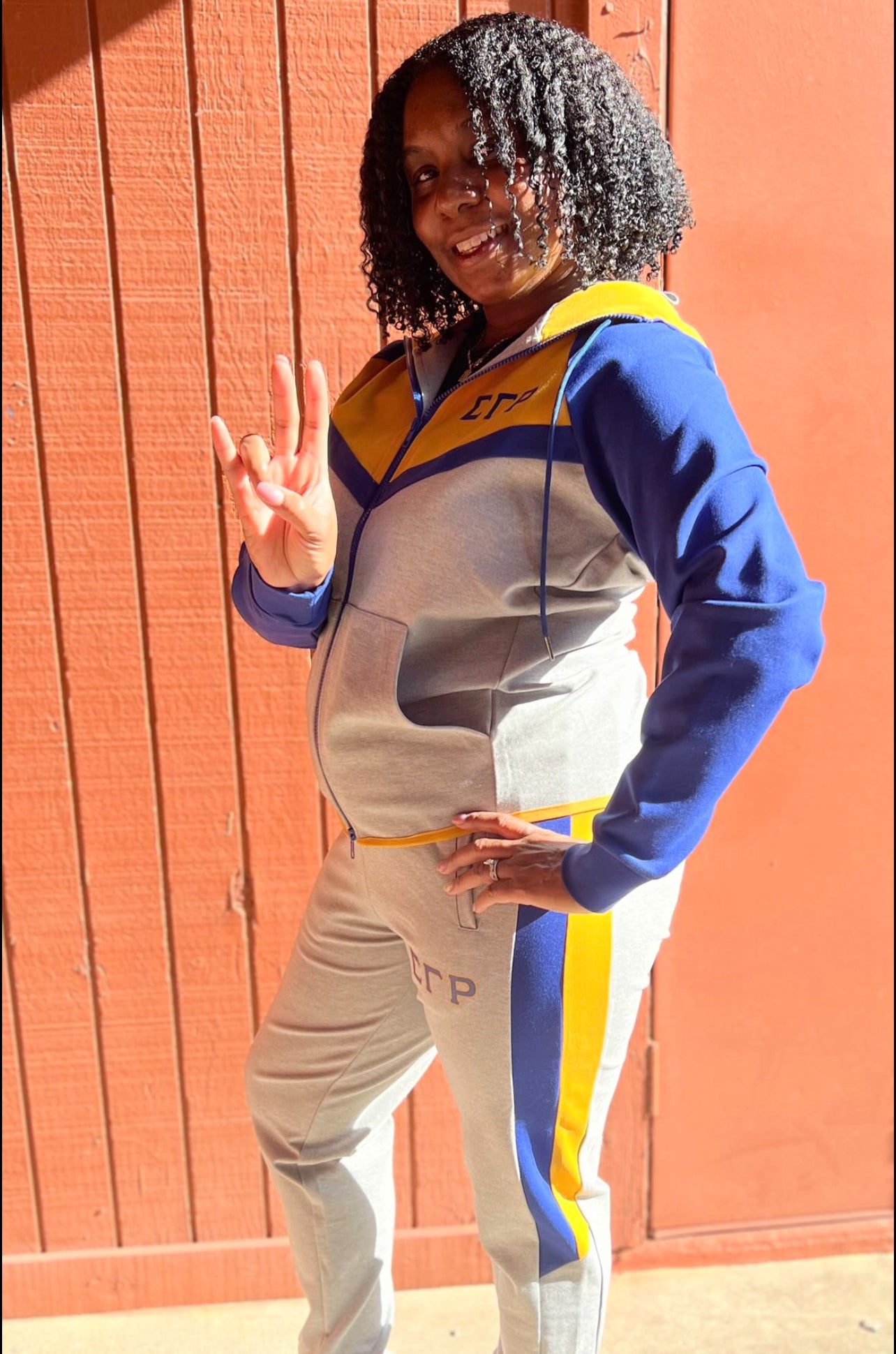 SGRho Grey Tech Fleece Jacket