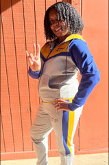 SGRho Grey Tech Fleece Jacket
