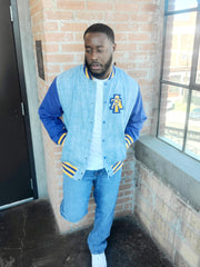 North Carolina A&T Denim Bomber