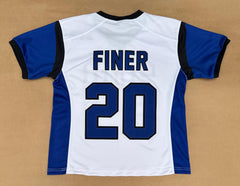 Zeta White Football Jersey