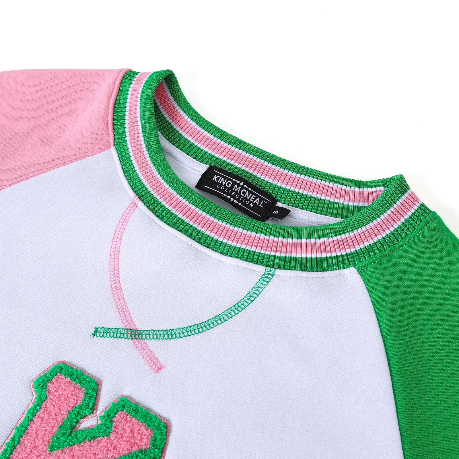 AKA White Chenille Crewneck (Unisex Size)
