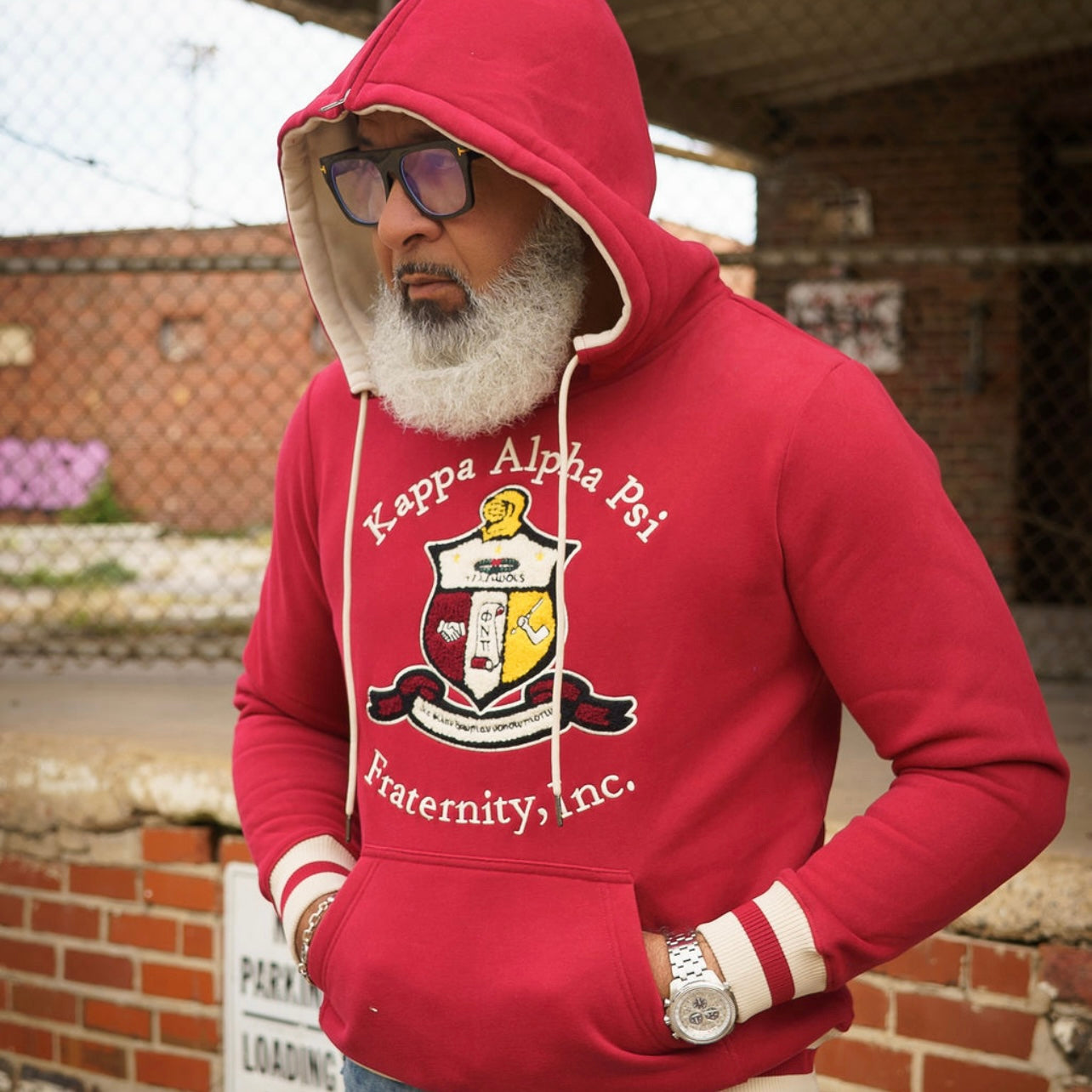 Kappa Krimson Prep Hoodie