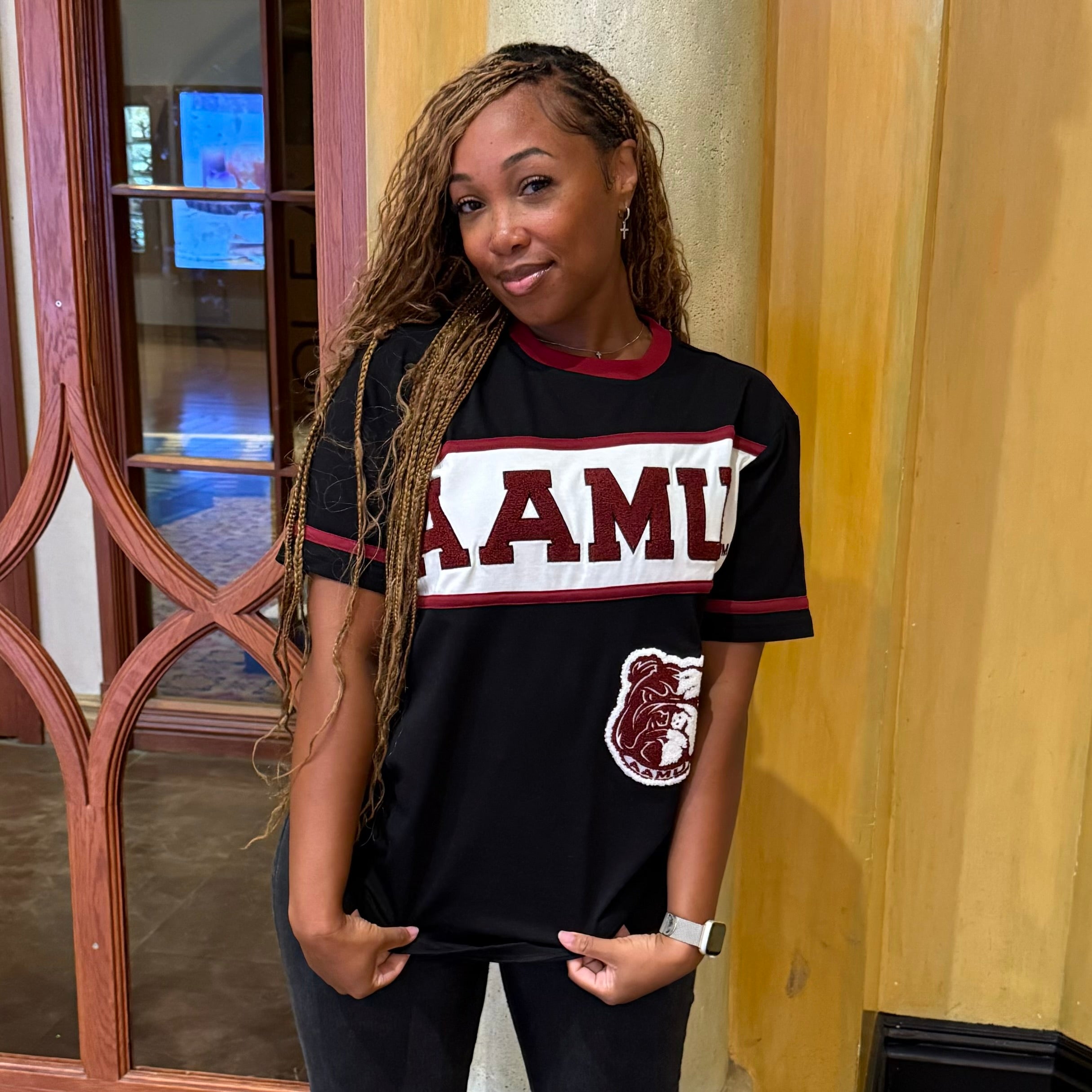 Alabama A&M Black Jersey Shirt