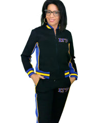 SGRho Black Air Tech Fleece Warm Up Pants