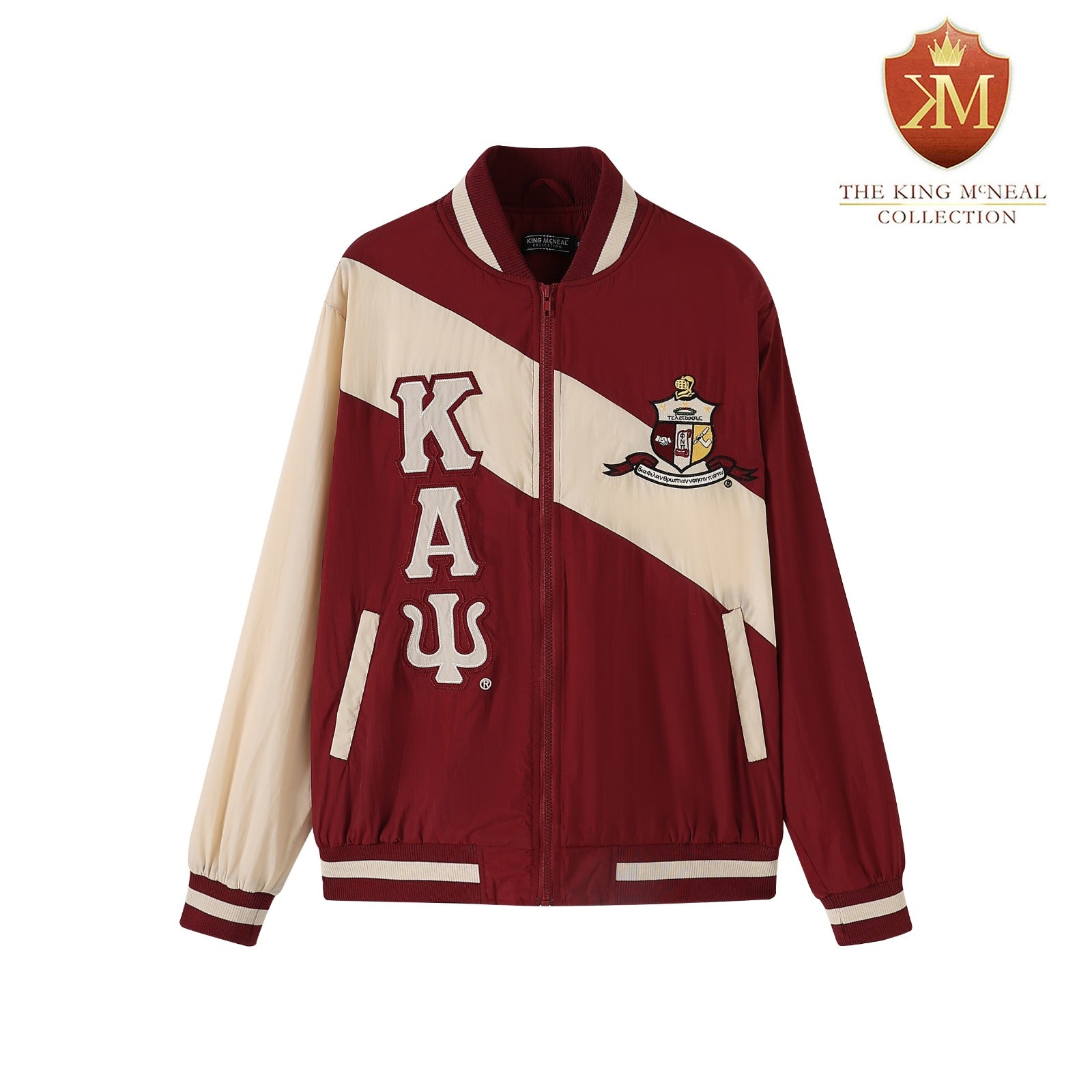 Kappa Full-Zip Windbreaker Jacket