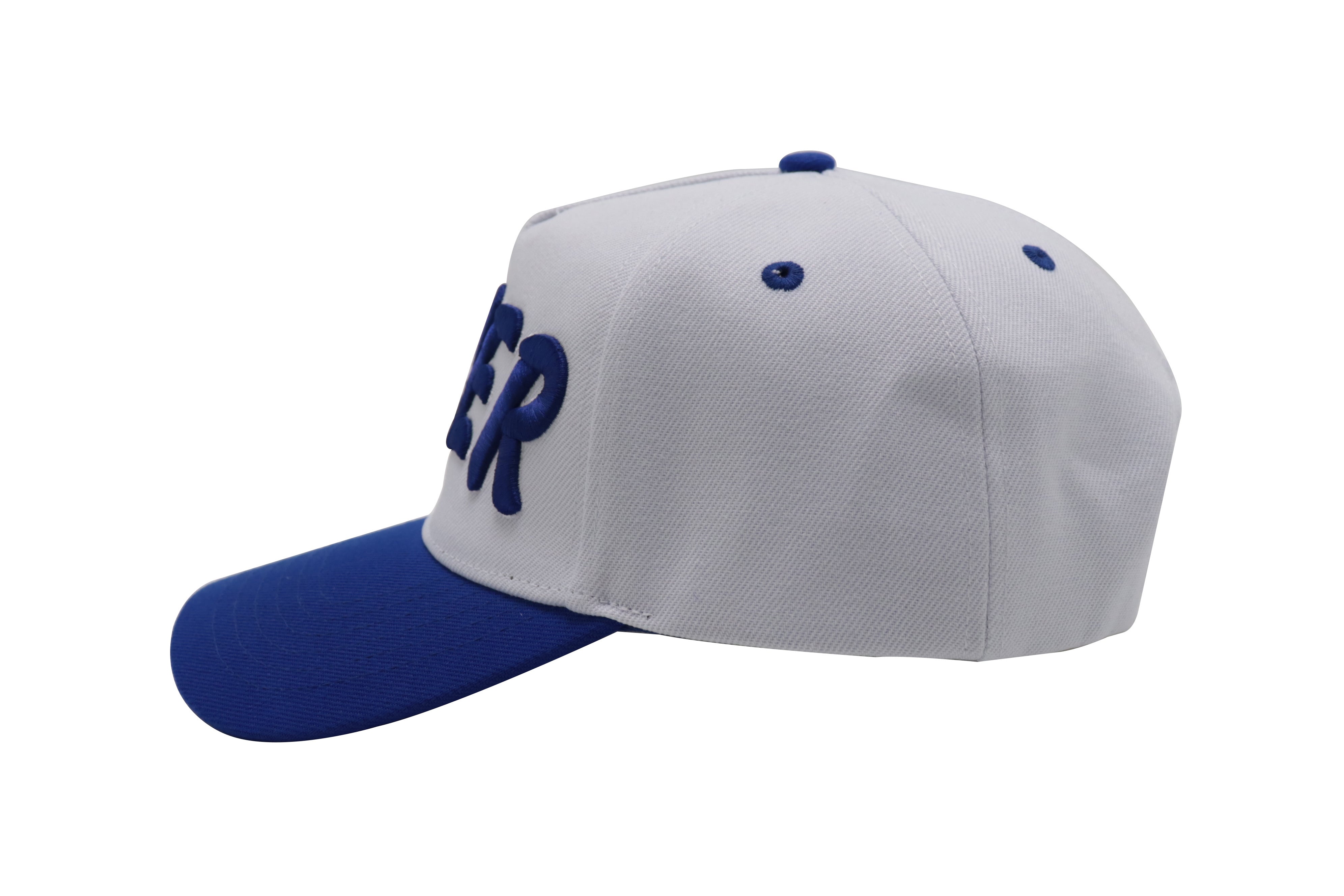 Zeta Finer White Snapback Hat