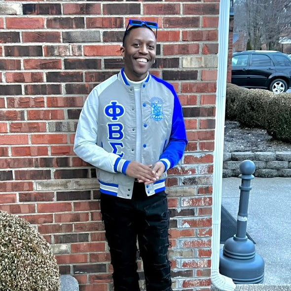 Grey Sigma Bomber Jacket