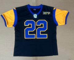 SGRho Black Football Jersey