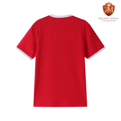 Kappa Red Chenille Letter Ringer Premium Shirt