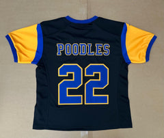 SGRho Black Football Jersey