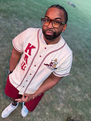 Kappa Cream Baseball Jersey