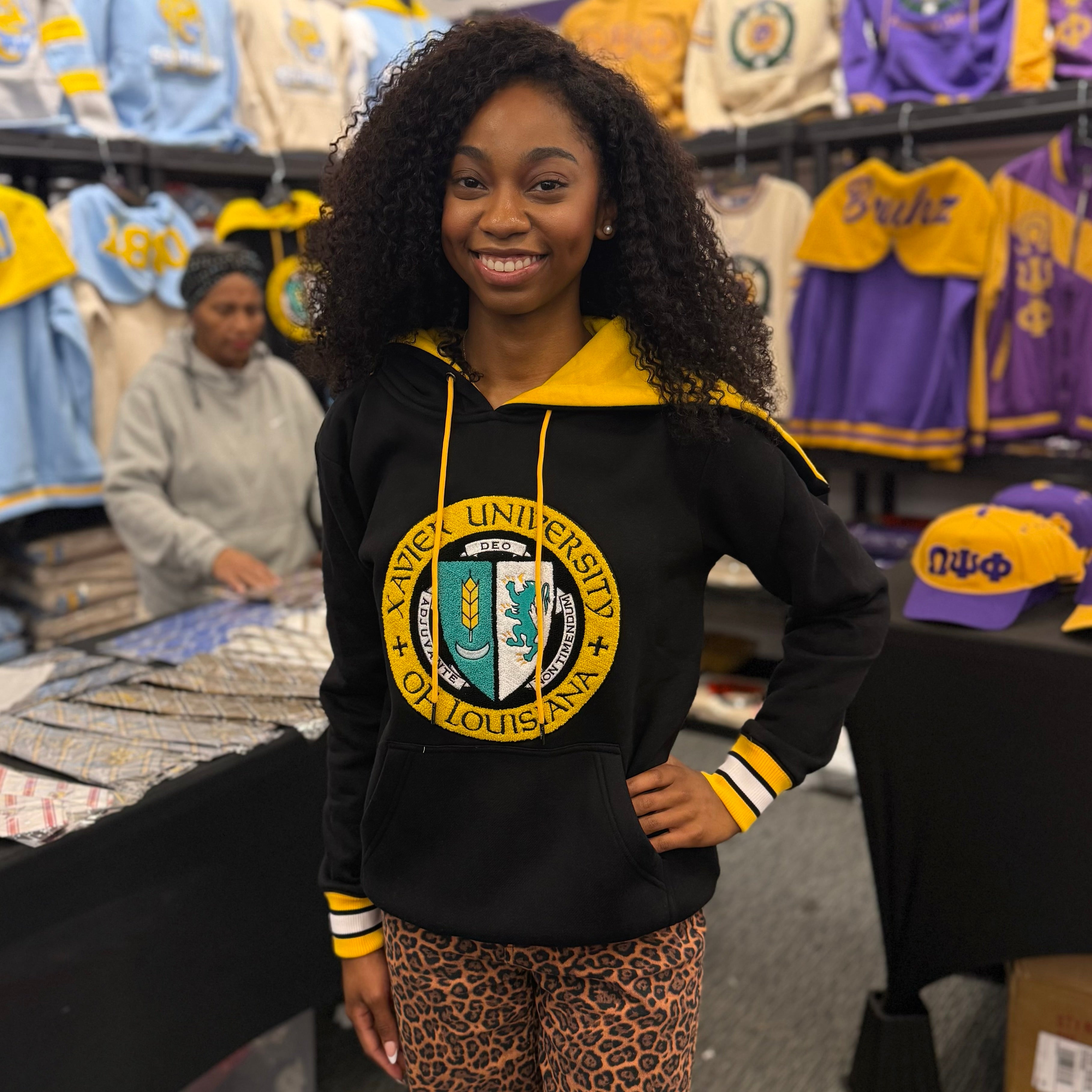 Xavier University (Louisiana) Black Prep Hoodie