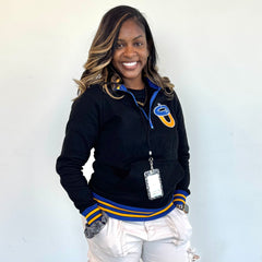 Oakwood Black Quarter Zip Sweatshirt