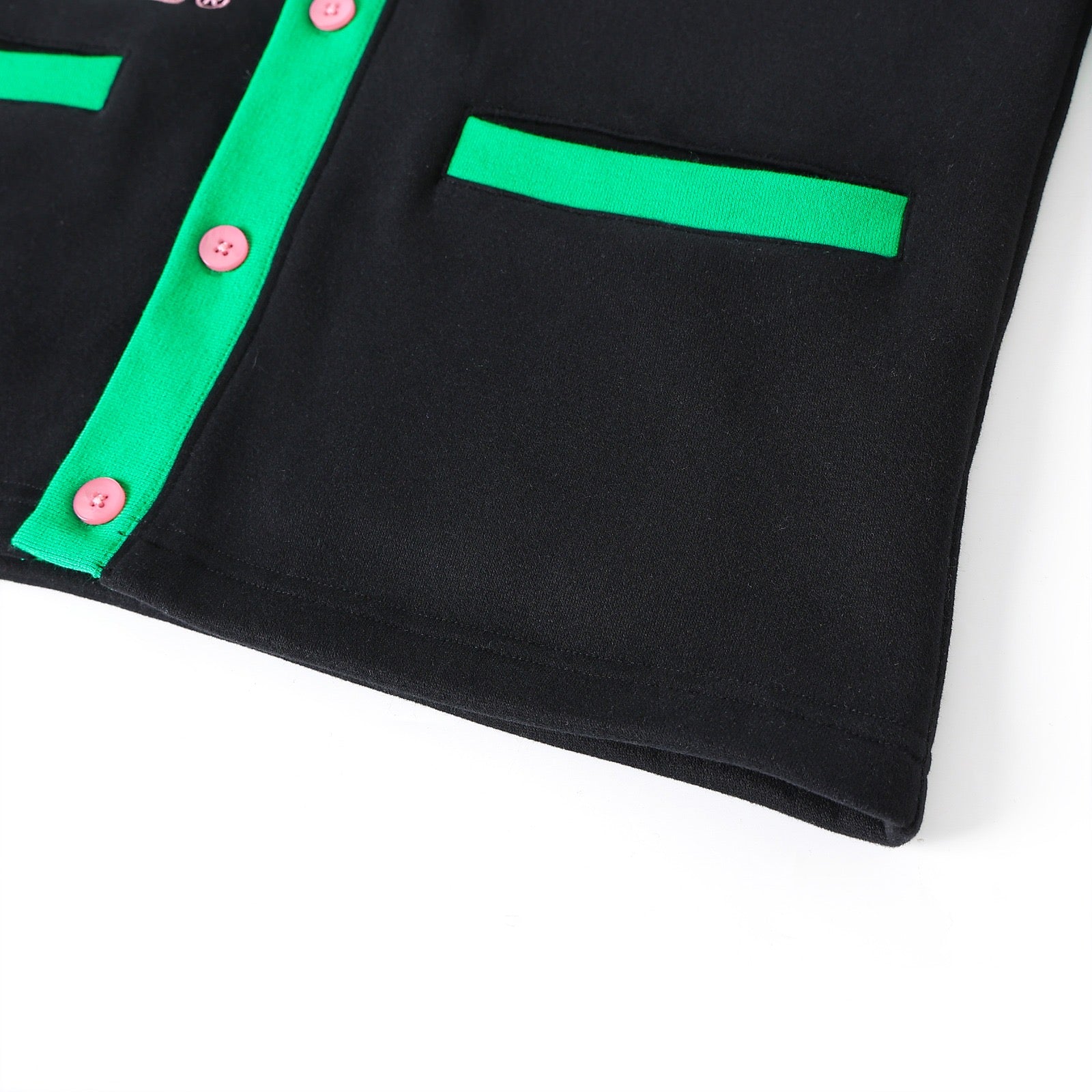 AKA Black Fleece Cardigan Unisex Fit