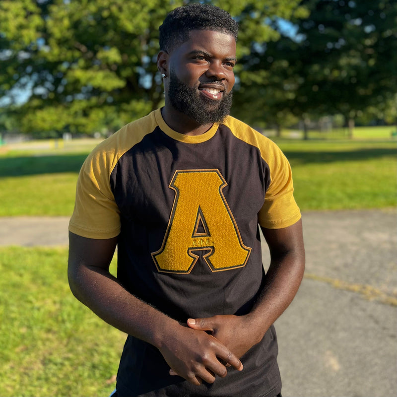 Alpha Big A Premium Raglan Tshirt