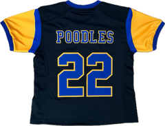 SGRho Black Football Jersey