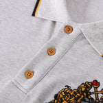 Alpha Grey Premium Polo Shirt