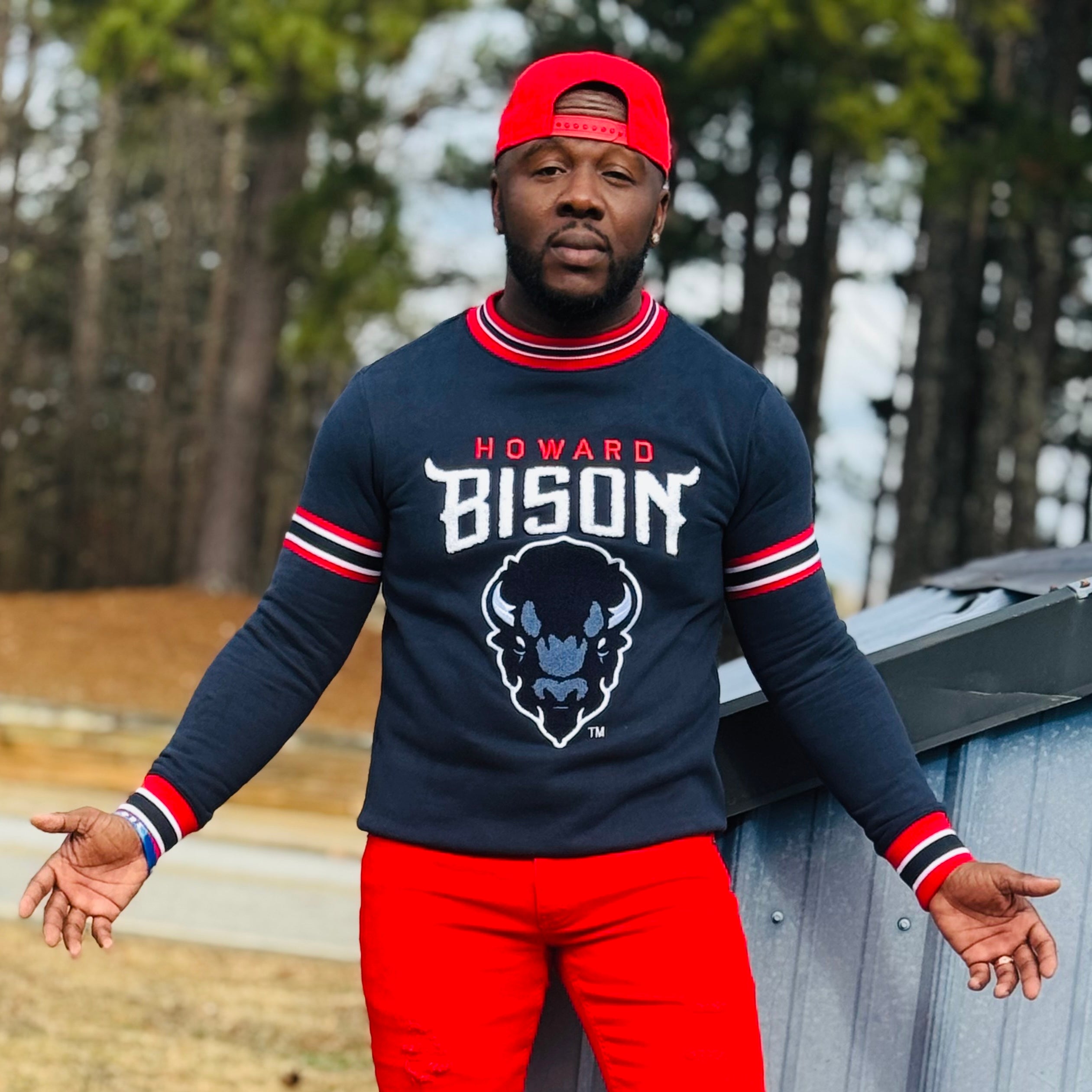 Howard University Blue Crewneck