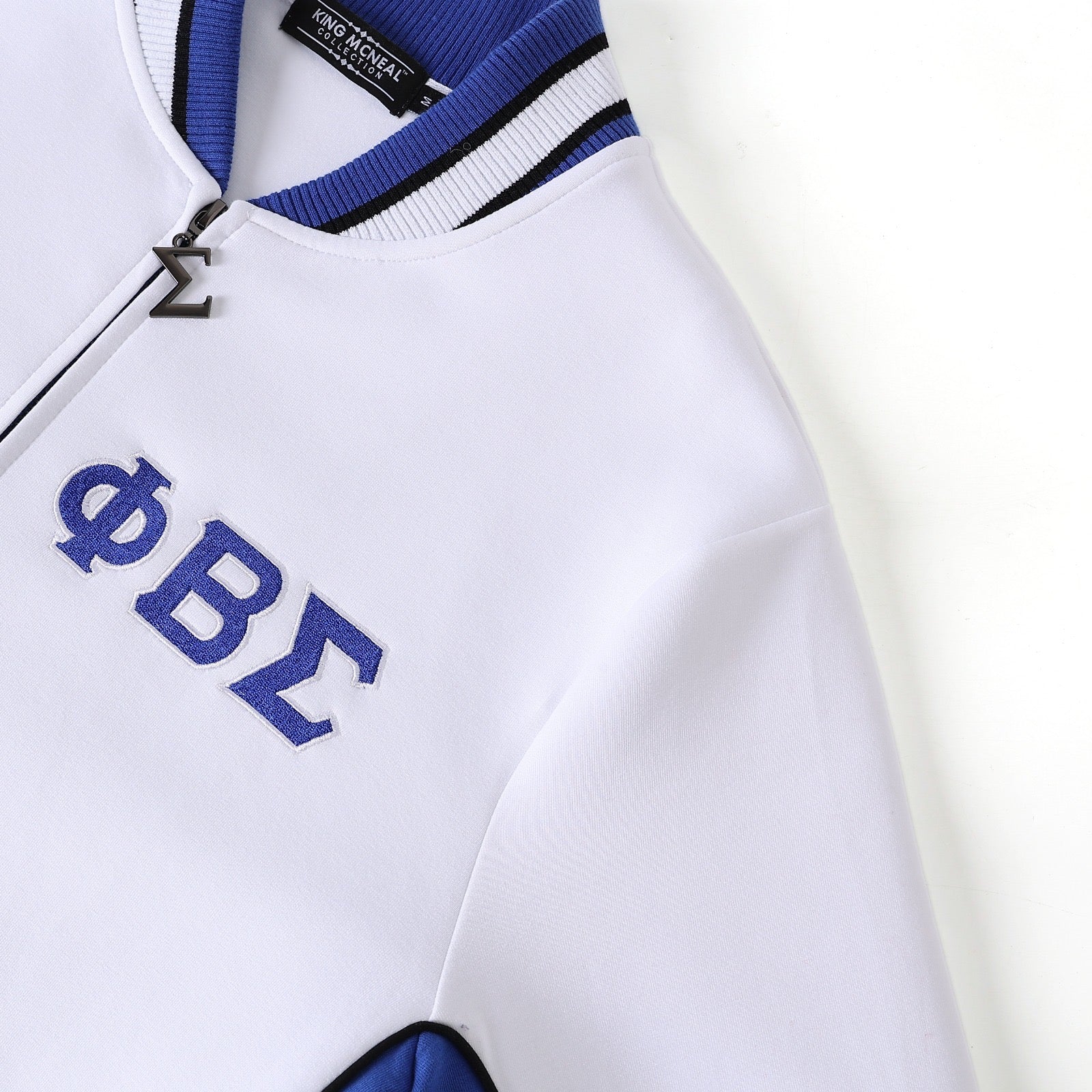 Sigma White Air Tech Fleece Warm Up Jacket