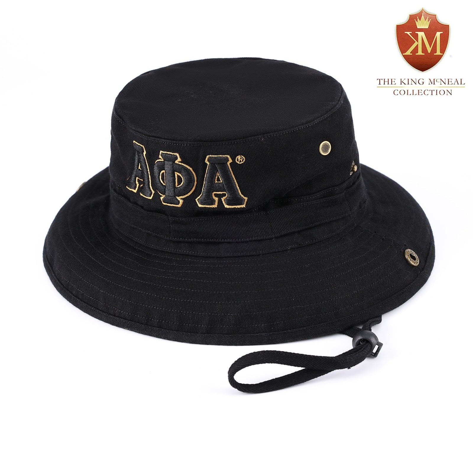 Alpha Black Boonie Hat