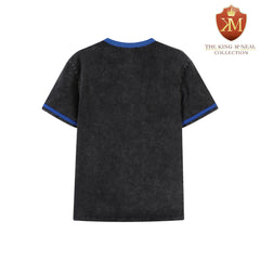 Zeta Black Premium Denim Jersey Shirt