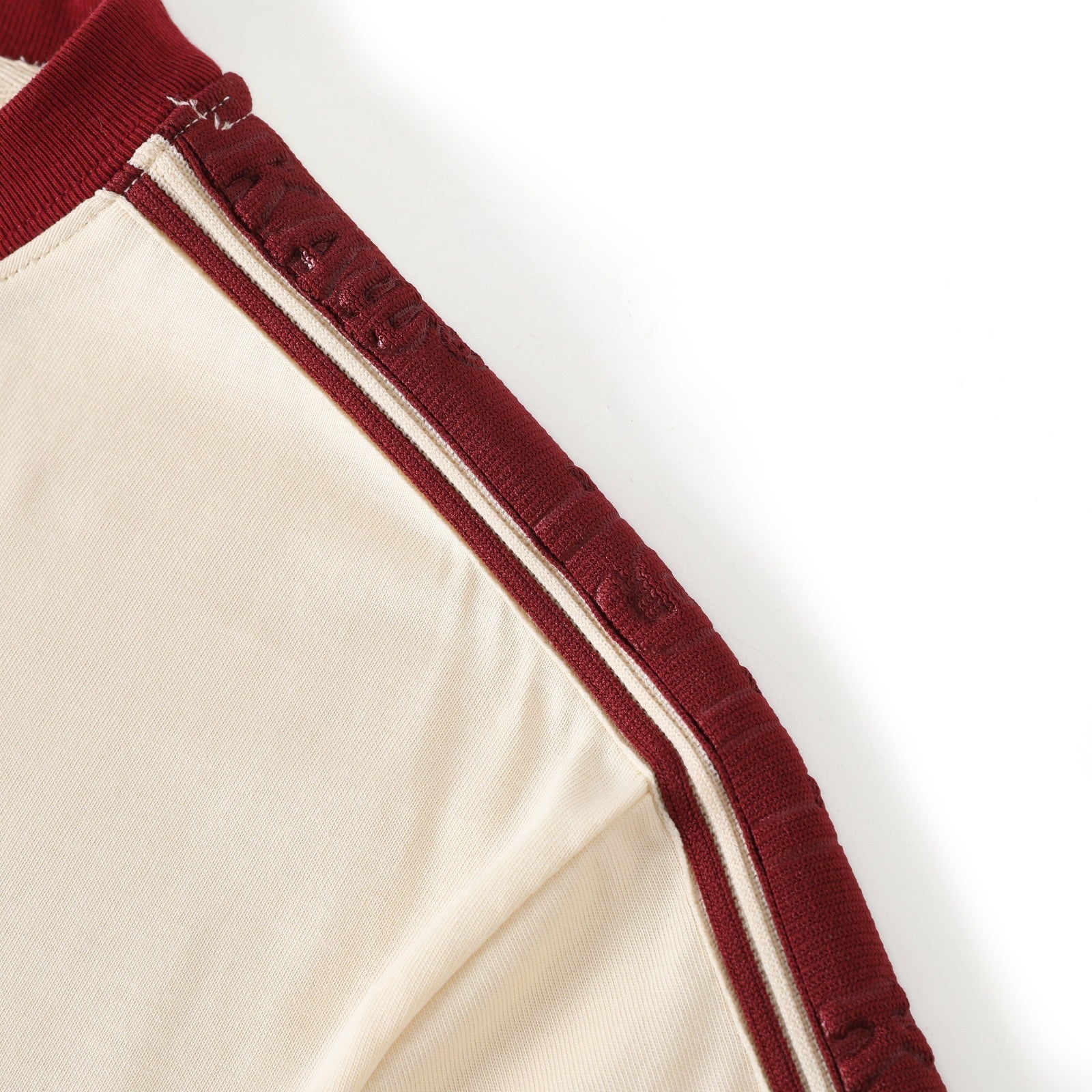 Kappa Cream Tapered Embossed Premium Crest Shirt